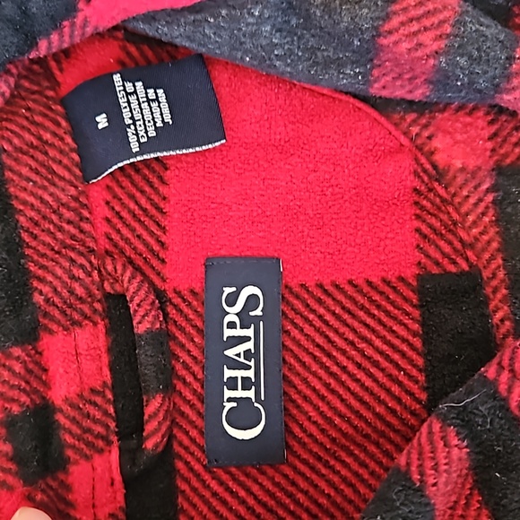Fleece plaid button up - Picture 5 of 5